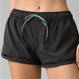 prAna XL Women’s Mariya Shorts Gray Grey Black